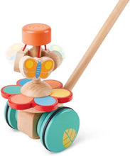 Load image into Gallery viewer, Dancing Butterflies Push and Pull Toy