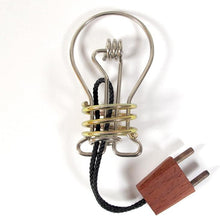 Load image into Gallery viewer, Metal Light Bulb Brainteaser