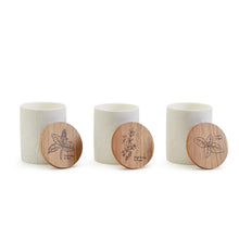 Load image into Gallery viewer, Herbal Notes Scented Candle with Wooden Lid