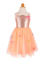 Load image into Gallery viewer, Butterfly Bliss Dress (Peach)