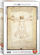 Load image into Gallery viewer, The Vitruvian Man 1,000PC Puzzle
