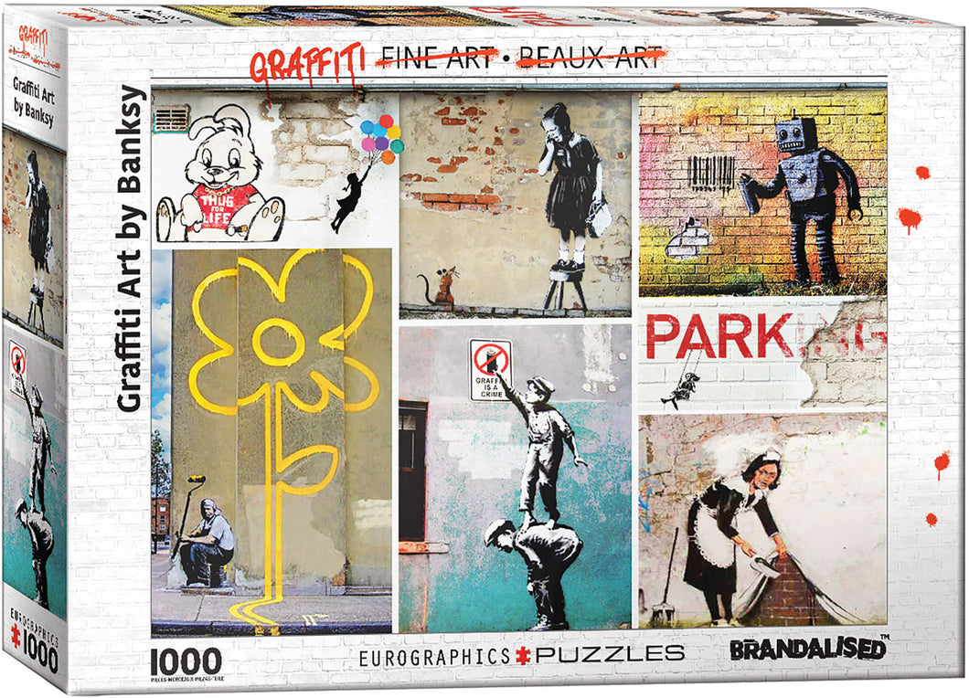 Street Art. Banksy 1,000PC Puzzle