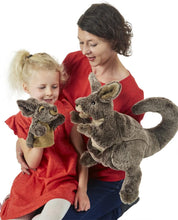 Load image into Gallery viewer, Kangaroo with Joey Hand Puppet