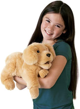 Load image into Gallery viewer, Golden Retriever Puppy Hand Puppet