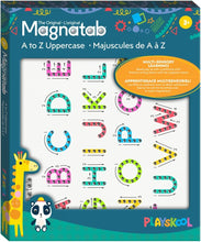 Load image into Gallery viewer, Magnatab Playskool A to Z Uppercase Letters
