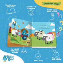 Load image into Gallery viewer, Farm Animal Sounds Music Book