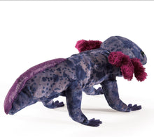 Load image into Gallery viewer, Black Axolotl Finger Puppet
