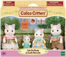 Load image into Gallery viewer, Calico Critters Latte Cat Family