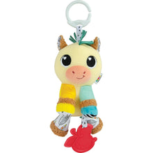 Load image into Gallery viewer, Carson Clydesdale Horse Clip On Stroller Toy