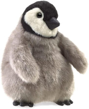 Load image into Gallery viewer, Baby Emperor Penguin Hand Puppet