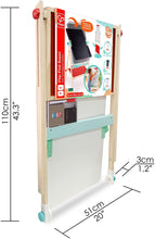 Load image into Gallery viewer, Standing Flip Flat 2 Sided Kids Artwork Easel