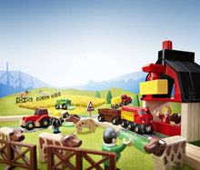 Load image into Gallery viewer, BRIO Farm Railway Playset