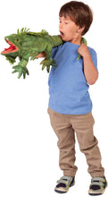 Load image into Gallery viewer, Iguana Hand Puppet