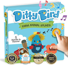 Load image into Gallery viewer, Farm Animal Sounds Music Book