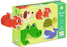 Load image into Gallery viewer, Animals Puzzle Duo