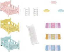 Load image into Gallery viewer, Calico Critters Triple Bunk Beds