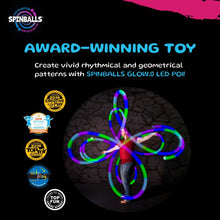 Load image into Gallery viewer, SPIN BALLS Glow.0 LED Poi Balls Glow