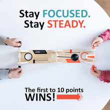 Load image into Gallery viewer, VolleyShot - Wooden 2-Player Tabletop Skill Game