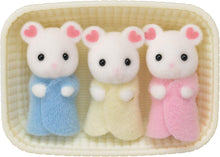 Load image into Gallery viewer, Calico Critters Marshmallow Mouse Triplets