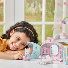 Load image into Gallery viewer, Calico Critters Style & Sparkle Dressing Room