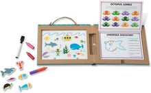 Load image into Gallery viewer, Play, Draw, Create Reusable Drawing & Magnet Kit – Ocean
