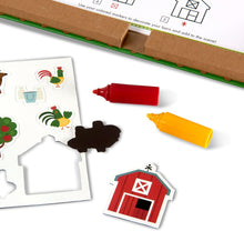Load image into Gallery viewer, Play: Play, Draw, Create Reusable Drawing & Magnet Kit – Farm