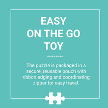 Load image into Gallery viewer, Mighty Dinosaurs – 12 Piece Puzzle with Reusable Zipper Pouch