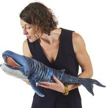 Load image into Gallery viewer, Blue Whale Hand Puppet
