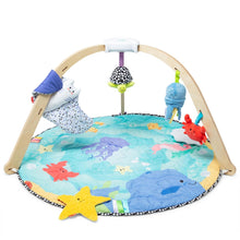 Load image into Gallery viewer, Ocean Easy-Fold Wooden Play Gym
