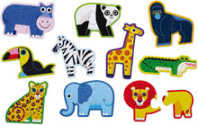 Load image into Gallery viewer, Let’s Begin Puzzle - Jungle Animals
