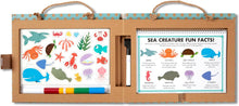 Load image into Gallery viewer, Play, Draw, Create Reusable Drawing & Magnet Kit – Ocean
