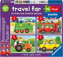 Load image into Gallery viewer, My First Puzzle: Travel Far (2: 3: 4 & 5 Piece)