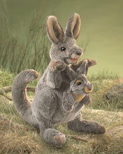 Load image into Gallery viewer, Kangaroo with Joey Hand Puppet