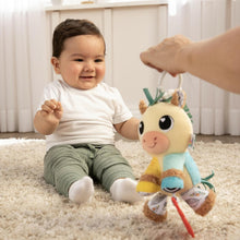 Load image into Gallery viewer, Carson Clydesdale Horse Clip On Stroller Toy