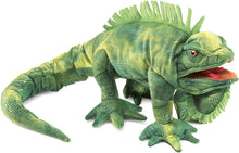 Load image into Gallery viewer, Iguana Hand Puppet