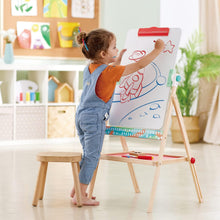 Load image into Gallery viewer, Standing Flip Flat 2 Sided Kids Artwork Easel