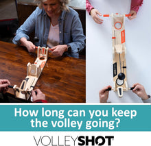 Load image into Gallery viewer, VolleyShot - Wooden 2-Player Tabletop Skill Game