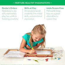 Load image into Gallery viewer, Play, Draw, Create Reusable Drawing & Magnet Kit – Dinosaurs
