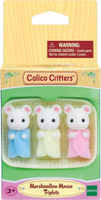 Load image into Gallery viewer, Calico Critters Marshmallow Mouse Triplets