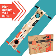 Load image into Gallery viewer, VolleyShot - Wooden 2-Player Tabletop Skill Game