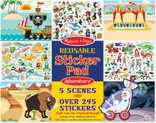 Load image into Gallery viewer, Reusable Sticker Pads Set: Adventure