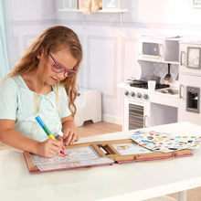 Load image into Gallery viewer, Play, Draw, Create Reusable Drawing & Magnet Kit – Princesses