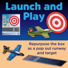 Load image into Gallery viewer, Stunt Squadron Foam Fliers: Makes 3 Airplane Toys