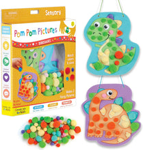 Load image into Gallery viewer, Pom Pom Pictures: Dinosaurs