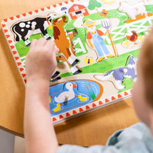 Load image into Gallery viewer, Old MacDonald's Farm Sound Puzzle