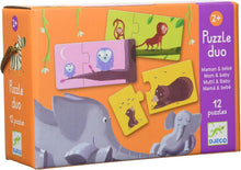 Load image into Gallery viewer, Mom and Baby Puzzle Duo