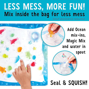 Sensory Squish Bag: Ocean Adventure