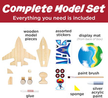 Load image into Gallery viewer, Buildeez! Easy Wooden Model Set: Jet Plane Ace