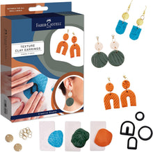 Load image into Gallery viewer, Texture Clay Earring Making Kit