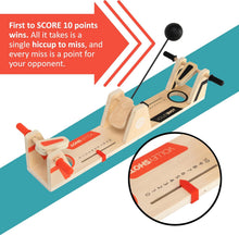 Load image into Gallery viewer, VolleyShot - Wooden 2-Player Tabletop Skill Game